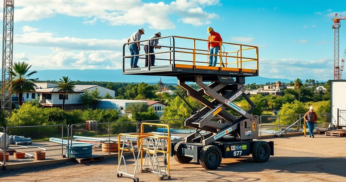 Plataforma de Trabalho Aéreo Preço Acessível