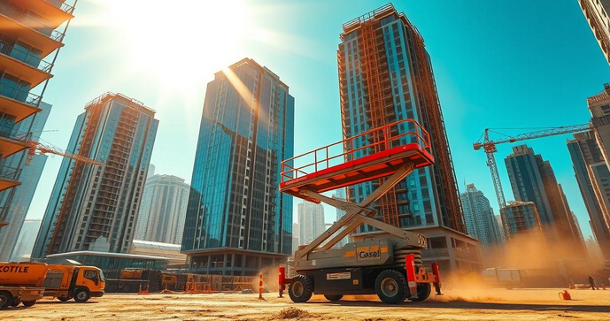 Plataforma Articulada Diesel 12m: Versatilidade em Altura