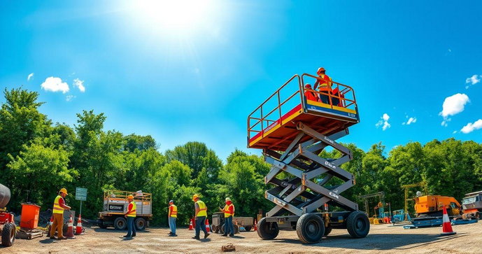Plataforma elevatória móvel de trabalho: como escolher a ideal para suas necessidades
