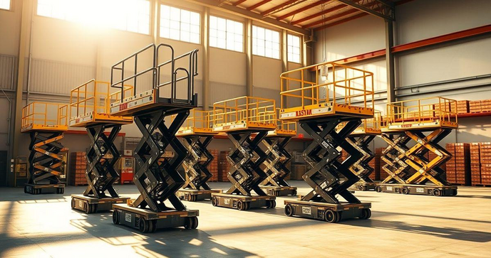 Plataforma elevatória tipo tesoura preço: saiba tudo sobre custos e opções disponíveis