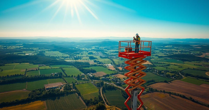 Plataforma JLG: A Solução Ideal para Acessos em Altura com Segurança e Eficiência