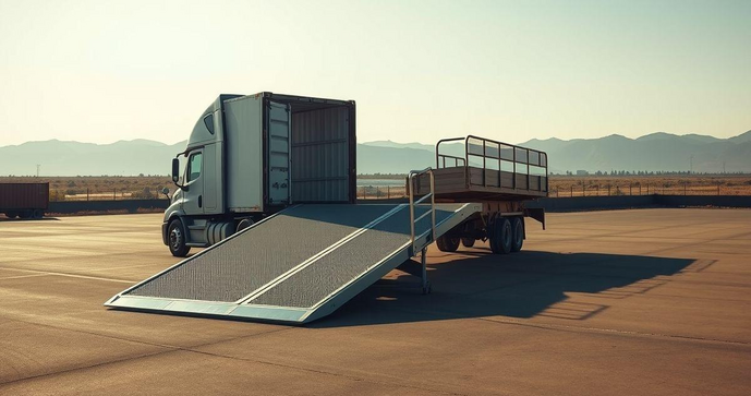 Rampa Para Caminhão Inclinação Ideal para Aumentar a Eficiência Logística