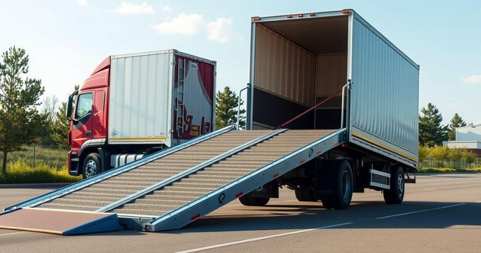 Rampa Para Caminhão Inclinação Ideal para Aumentar a Eficiência no Transporte