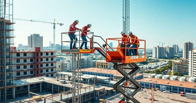 Plataforma Aérea de Trabalho como Solução Eficiente para Obras
