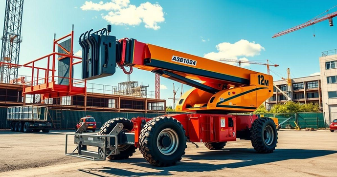 Plataforma Articulada Diesel de 12m: Conheça suas Vantagens e Aplicações