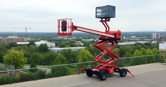 Conheça a Plataforma Articulada 16m e suas Vantagens para o Trabalho em Altura