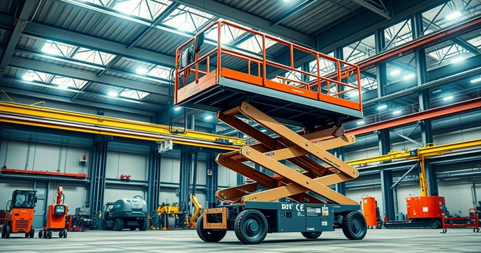 Descubra como a Plataforma Pantográfica Elétrica Revoluciona o Acesso Aéreo