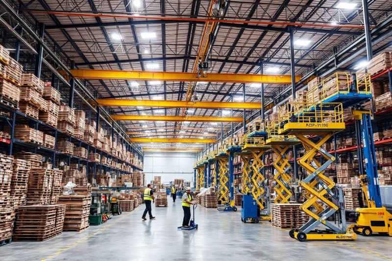 Plataformas Elevatórias Elétricas: Segurança e Eficiência